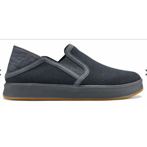 Olukai Ki‘ihele Convertible Heel Slip-On Sneakers in Wind Grey 10319-250 Size 9